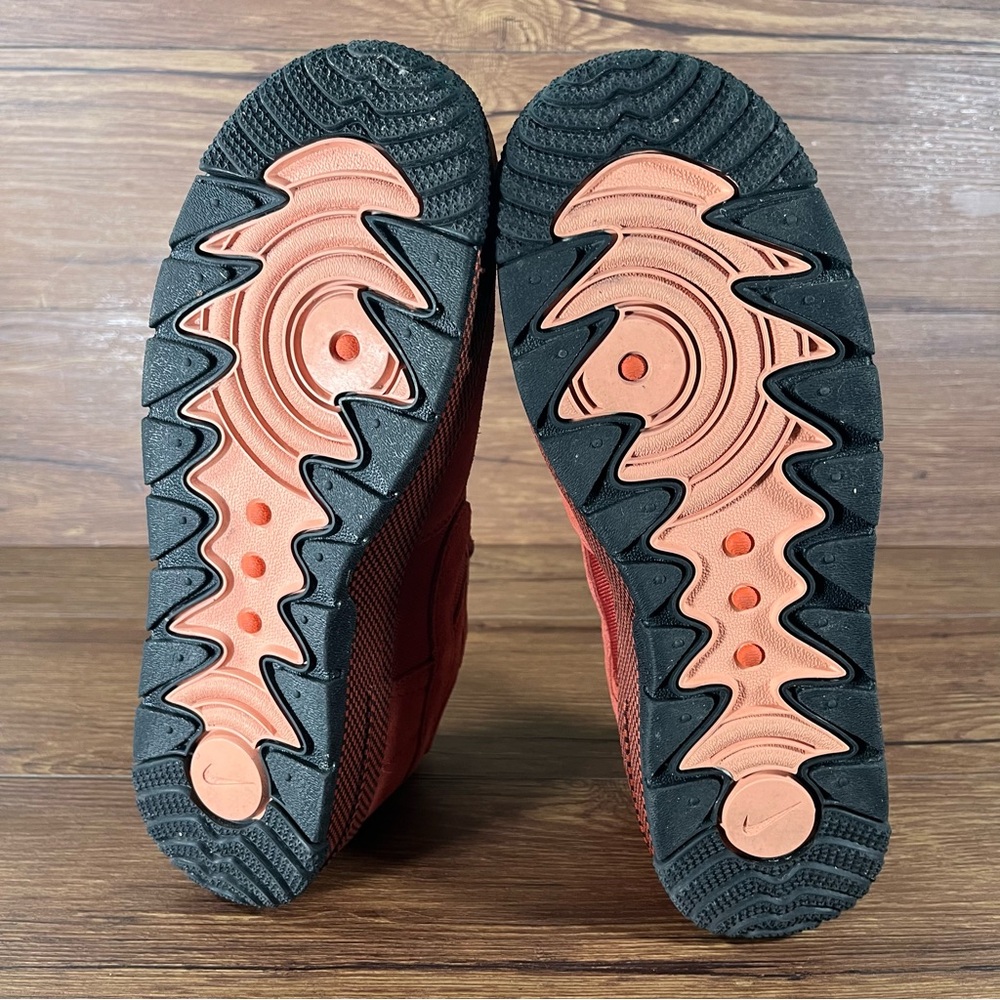 Nike Air Force 1 Wild Low ‘Rugged Orange’ Women’s Size 9.5 Sneakers Shoes - Picture 8 of 11